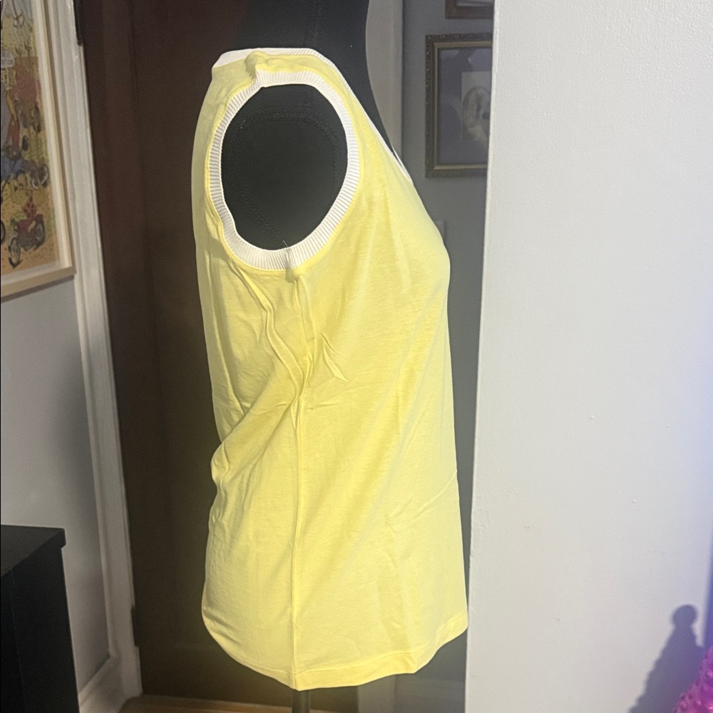 Fabiana Filippi Yellow Women's Tank Top - Picture 3 of 8